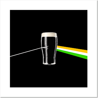 Dark Side of the Irish Pint Posters and Art